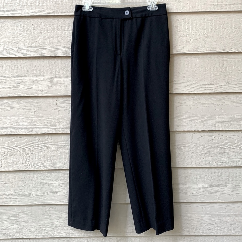 Kate Hill Petite Black Trousers Slacks Pants
